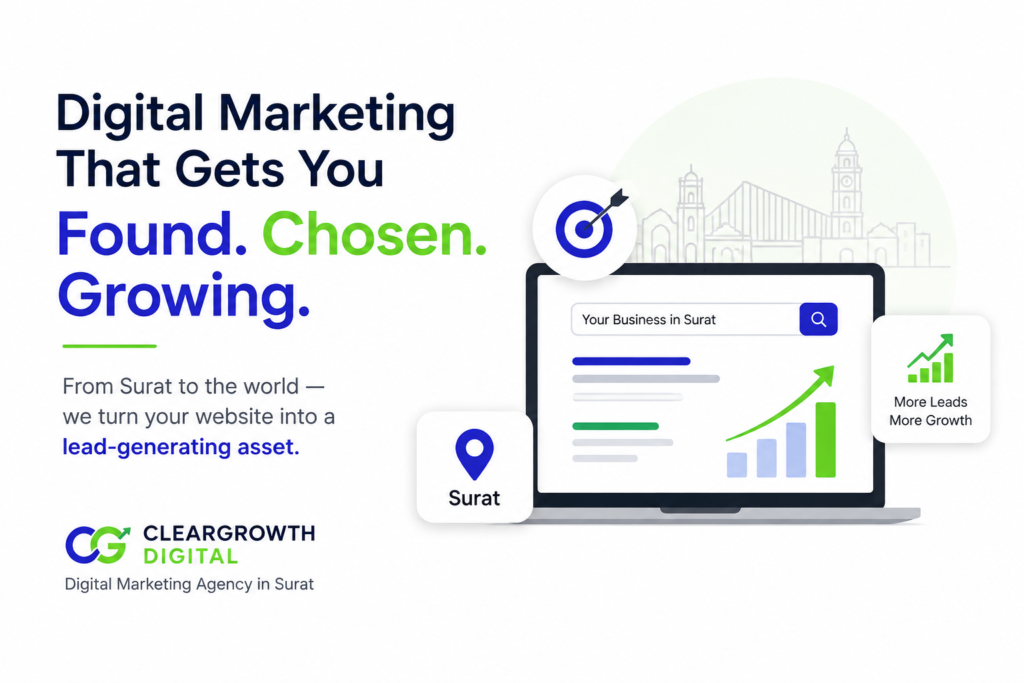 Digital Marketing Agency in Surat That Delivers Real Results